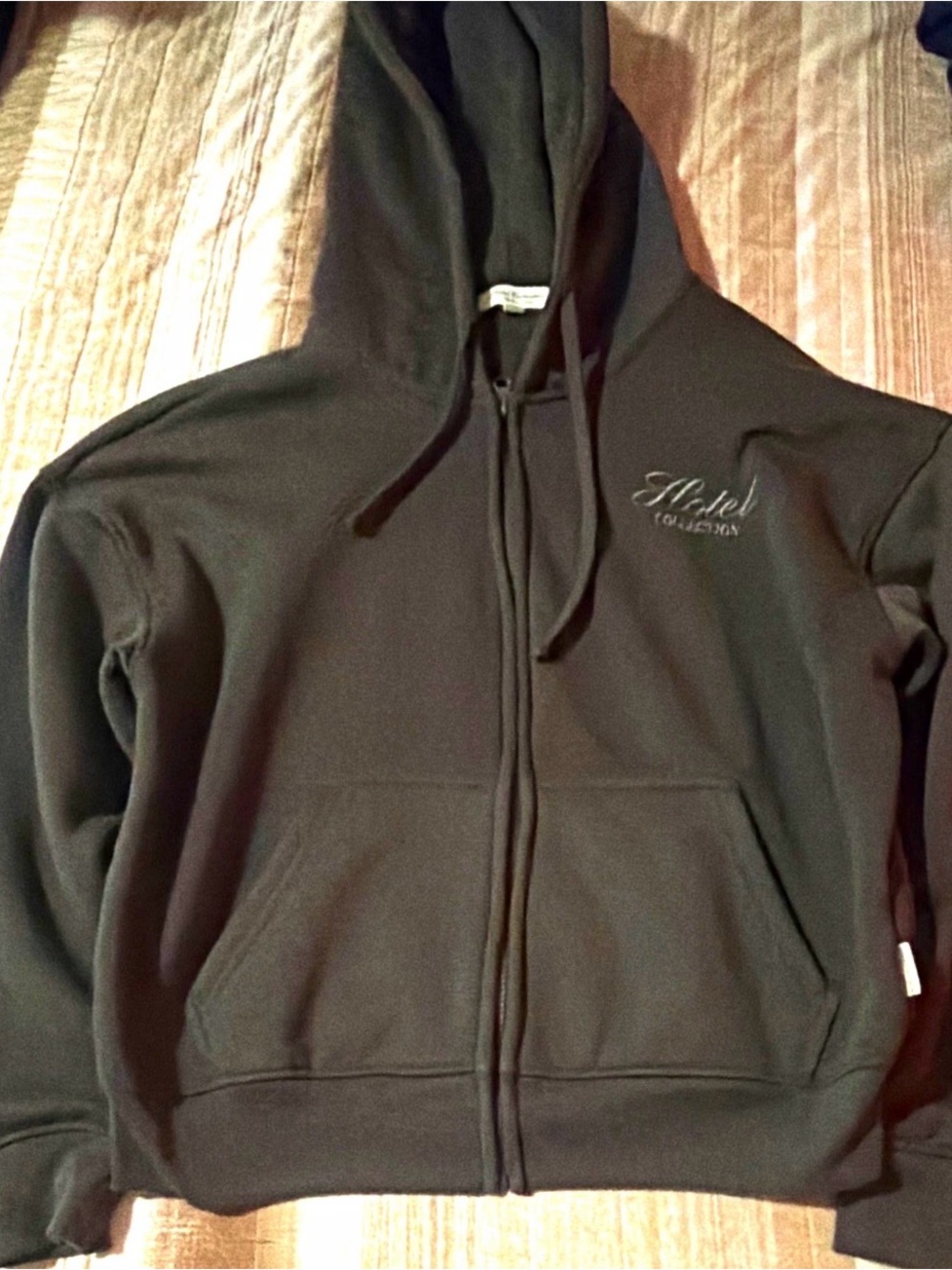 Brooklyn Cloth Black Full-Zip Hooded